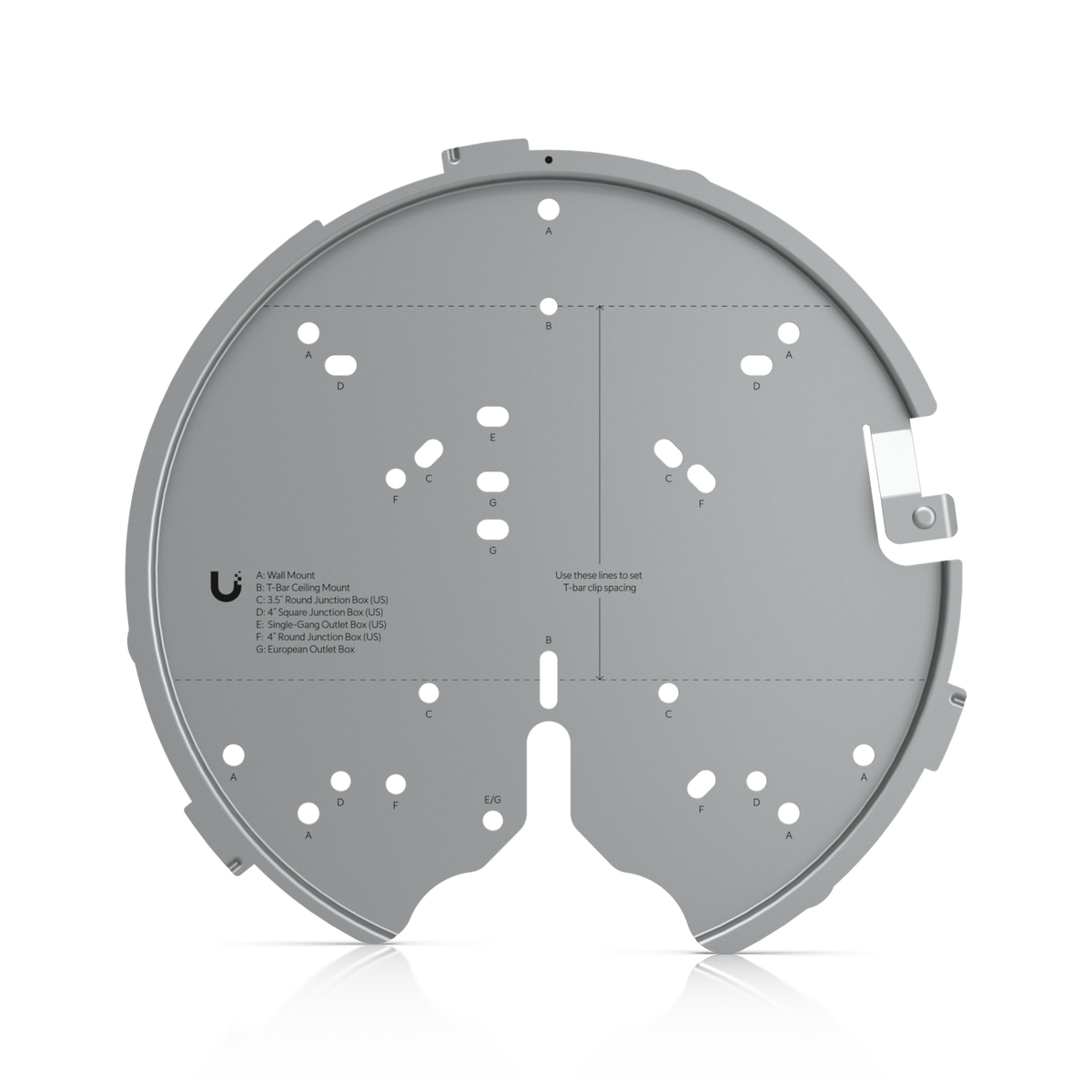 Ubiquiti UniFi U-PRO-MP – Système de fixation de remplacement pour AP Flagship