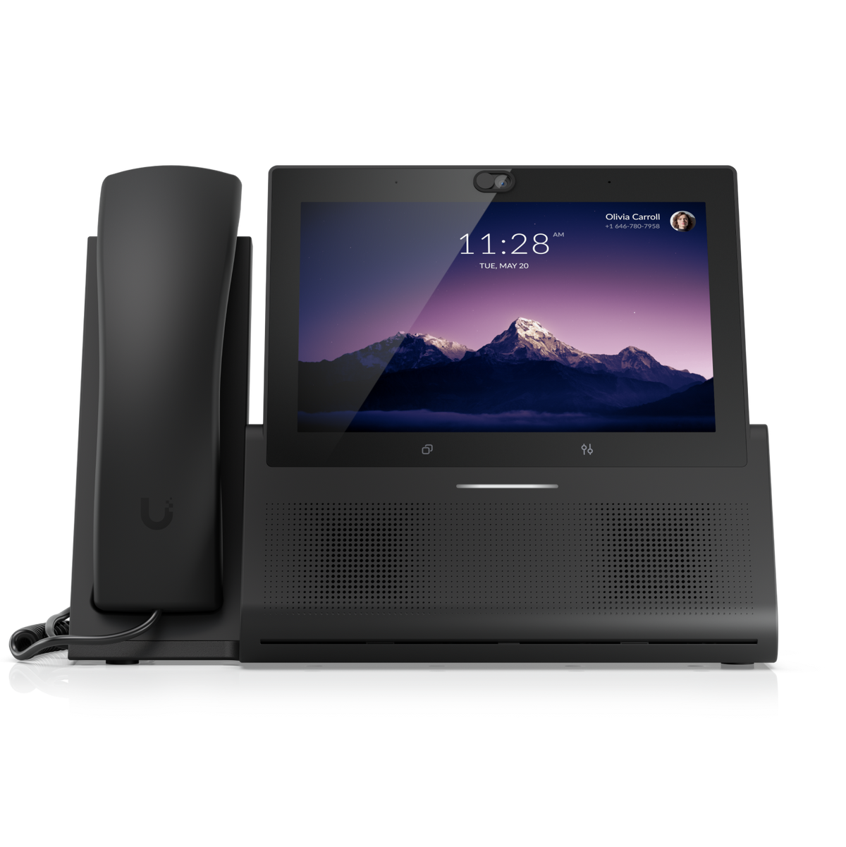 Ubiquiti UniFi Talk UTP-TouchMax-U – Téléphone IP de bureau G2 écran tactile 7" (noir)