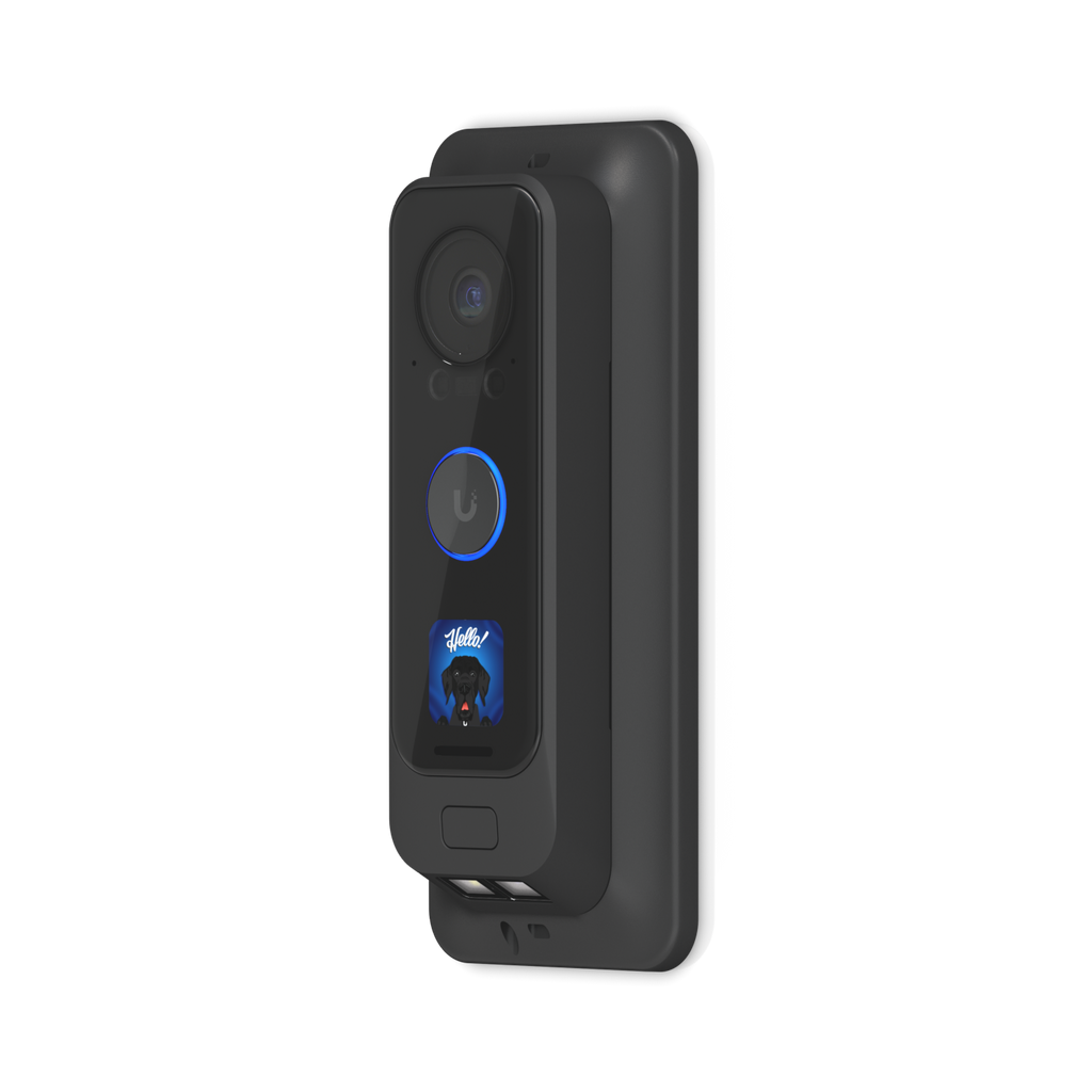 Ubiquiti UniFi Protect UACC-G4 Doorbell Pro PoE-Gang Box – Plaque de montage boîte 1 poste pour G4 Doorbell Pro PoE (noir)