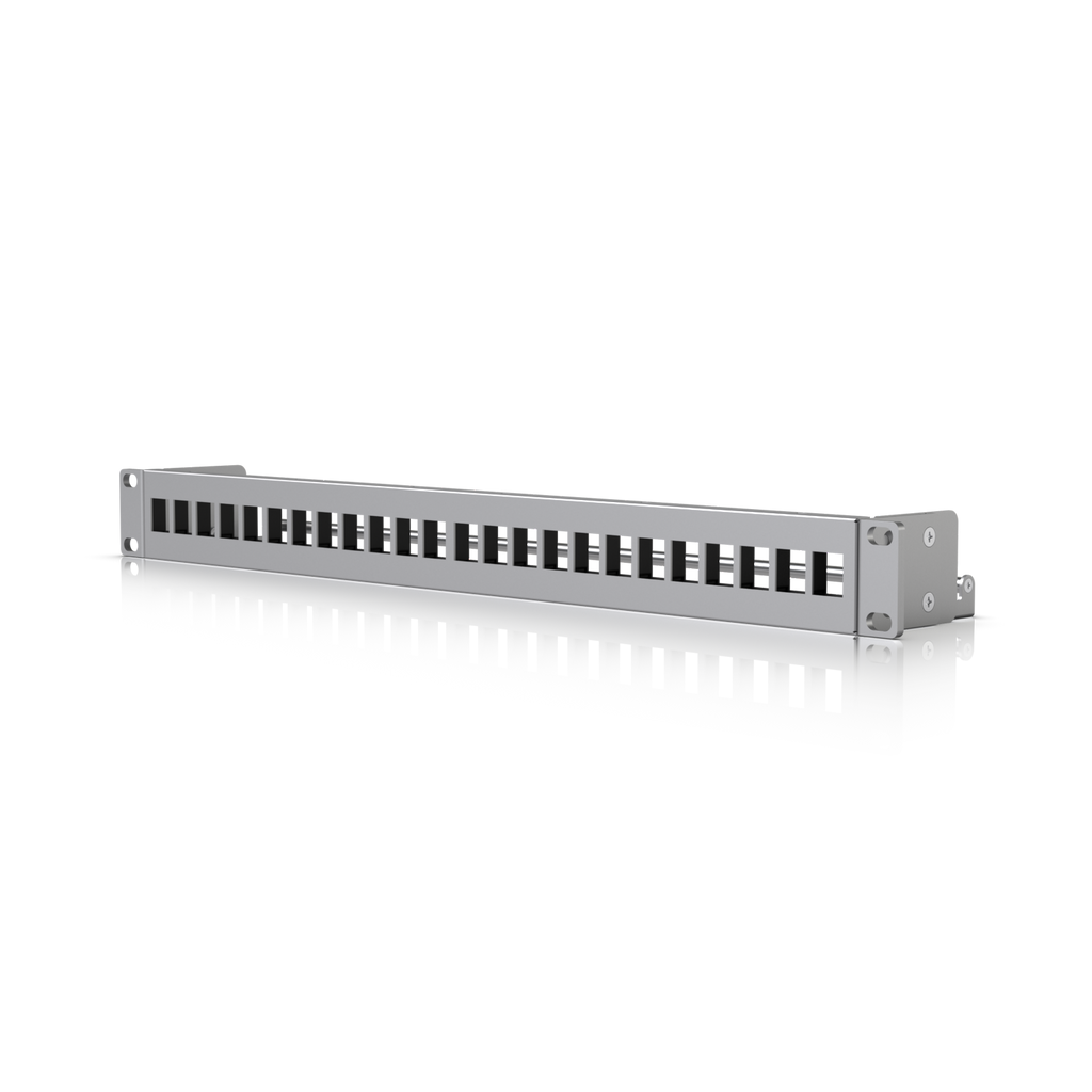 Ubiquiti UniFi UACC-Rack-Panel-Patch-Blank-24 – Panneau de brassage keystone 24 ports vierge