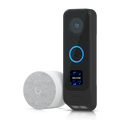 Ubiquiti UniFi Protect UVC-G4 Doorbell Pro PoE Kit – Kit sonnette vidéo PoE avec caméra colis et carillon PoE (noir)