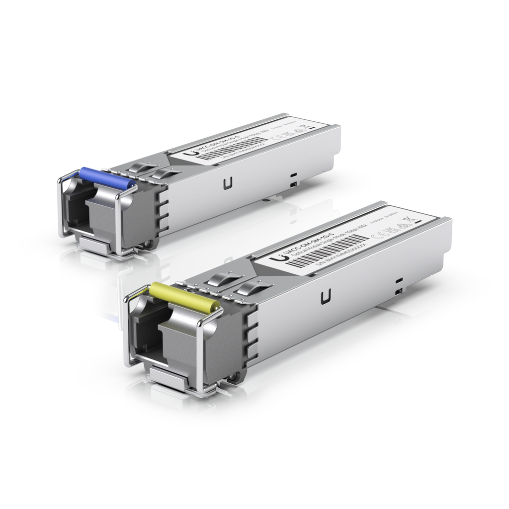 Ubiquiti UniFi UACC-OM-SM-1G-S-2 – Module optique SFP 1G BiDi monomode (lot de 2)