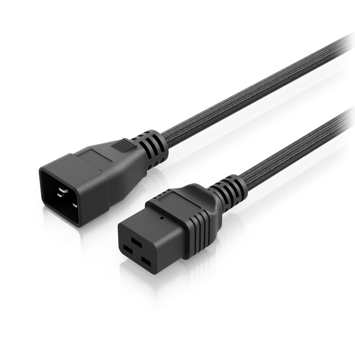 Ubiquiti UniFi UACC-Cable-C19-C20 – Câble d'alimentation C19-C20 tressé 1,8 m
