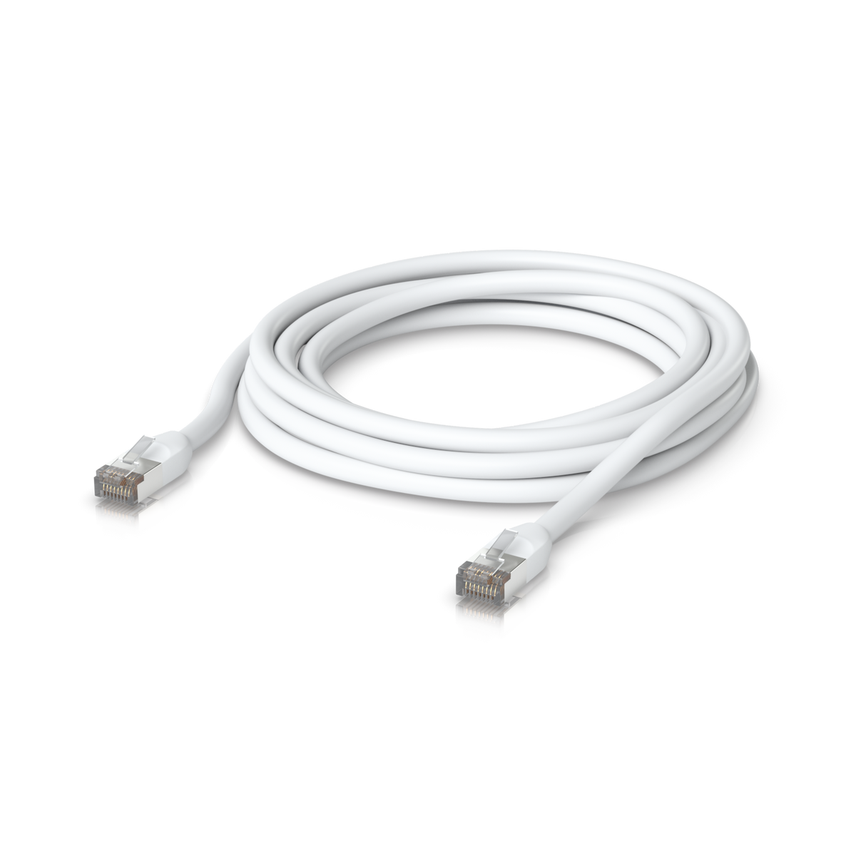 Ubiquiti UniFi UACC-Cable-Patch-Outdoor-5M-W – Cordon de brassage extérieur (blanc, 5 m)