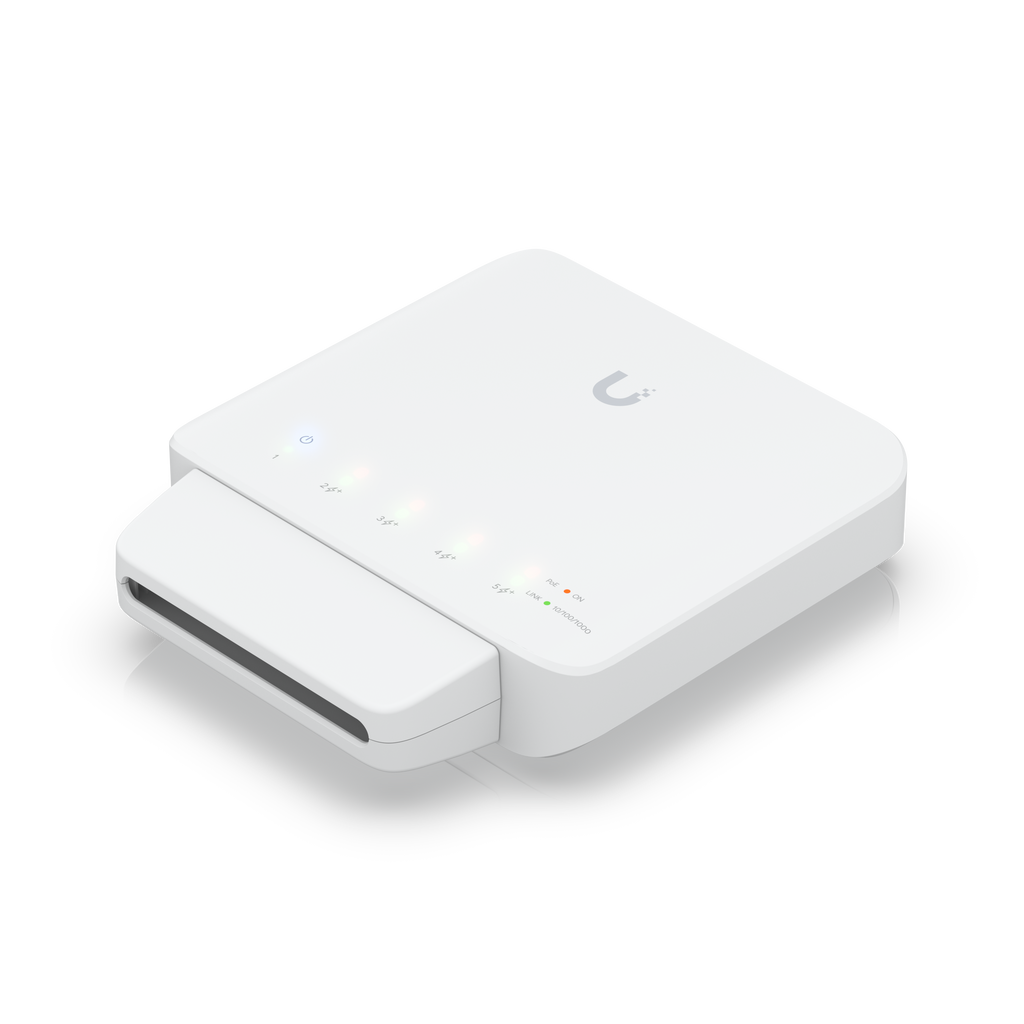 Ubiquiti UniFi USW-Flex-3 – Switch Flex 5 ports PoE intérieur/extérieur (lot de 3)