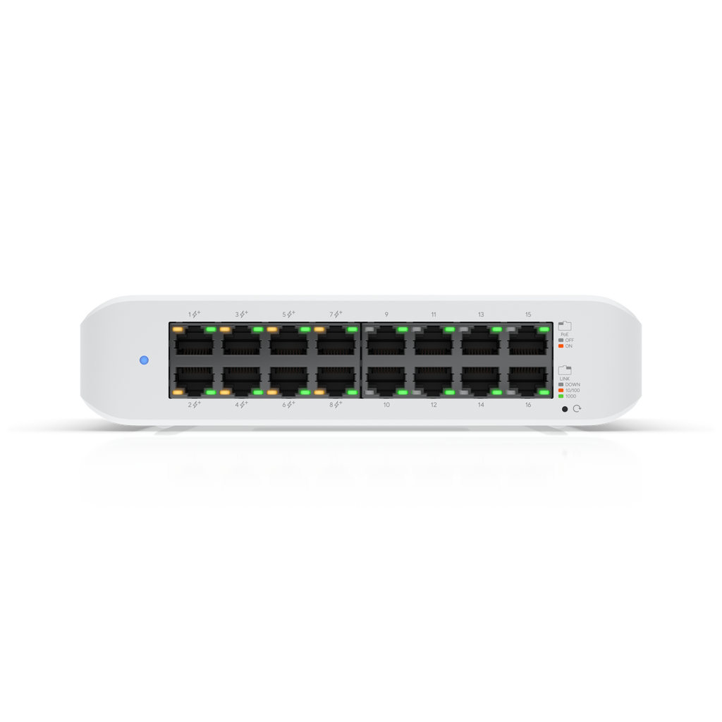 Ubiquiti UniFi USW-Lite-16-POE-EU – Switch Lite 16 PoE