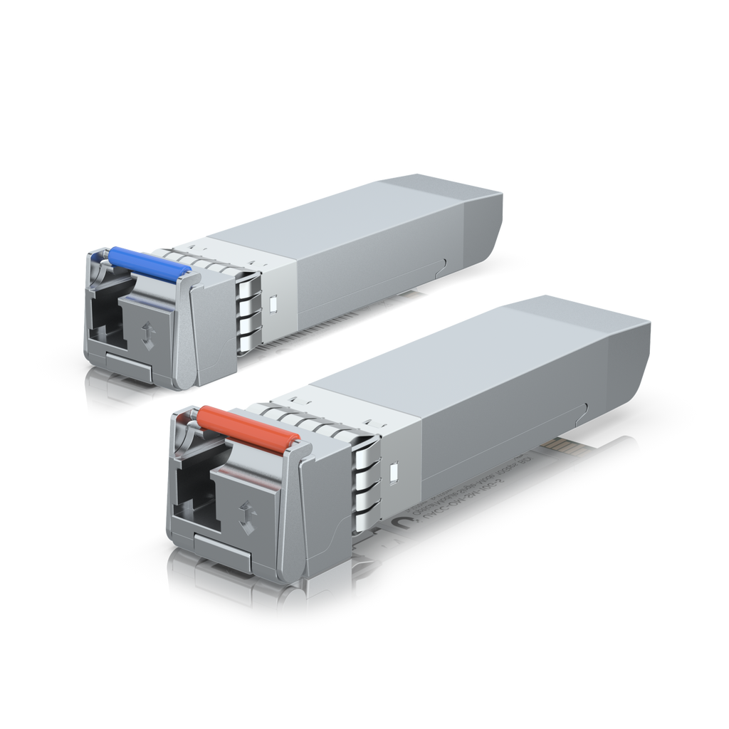 Ubiquiti UniFi UACC-OM-SM-10G-S-2 – Module optique SFP+ 10G BiDi monomode (lot de 2)