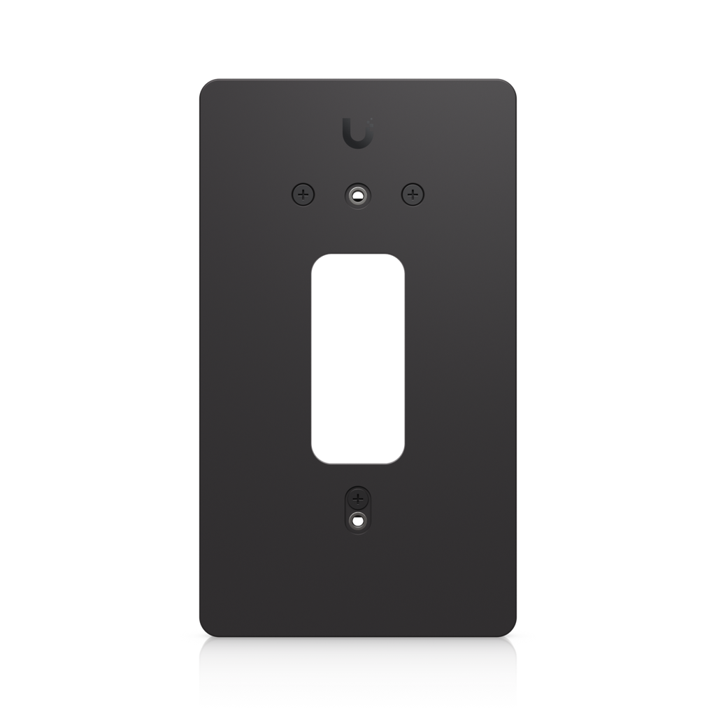 Ubiquiti UniFi Protect UACC-DB-GB-Plate-B – Plaque de montage boîte 1 poste pour Doorbell Lite (noir)