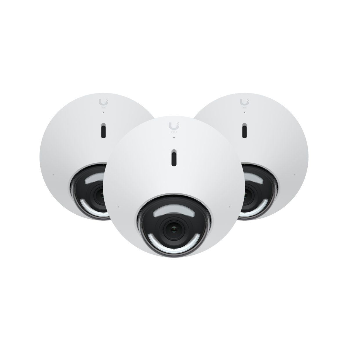 Ubiquiti UniFi Protect UVC-G5-Dome-3 – Caméra dôme plafond 2K, PoE (lot de 3, blanc)