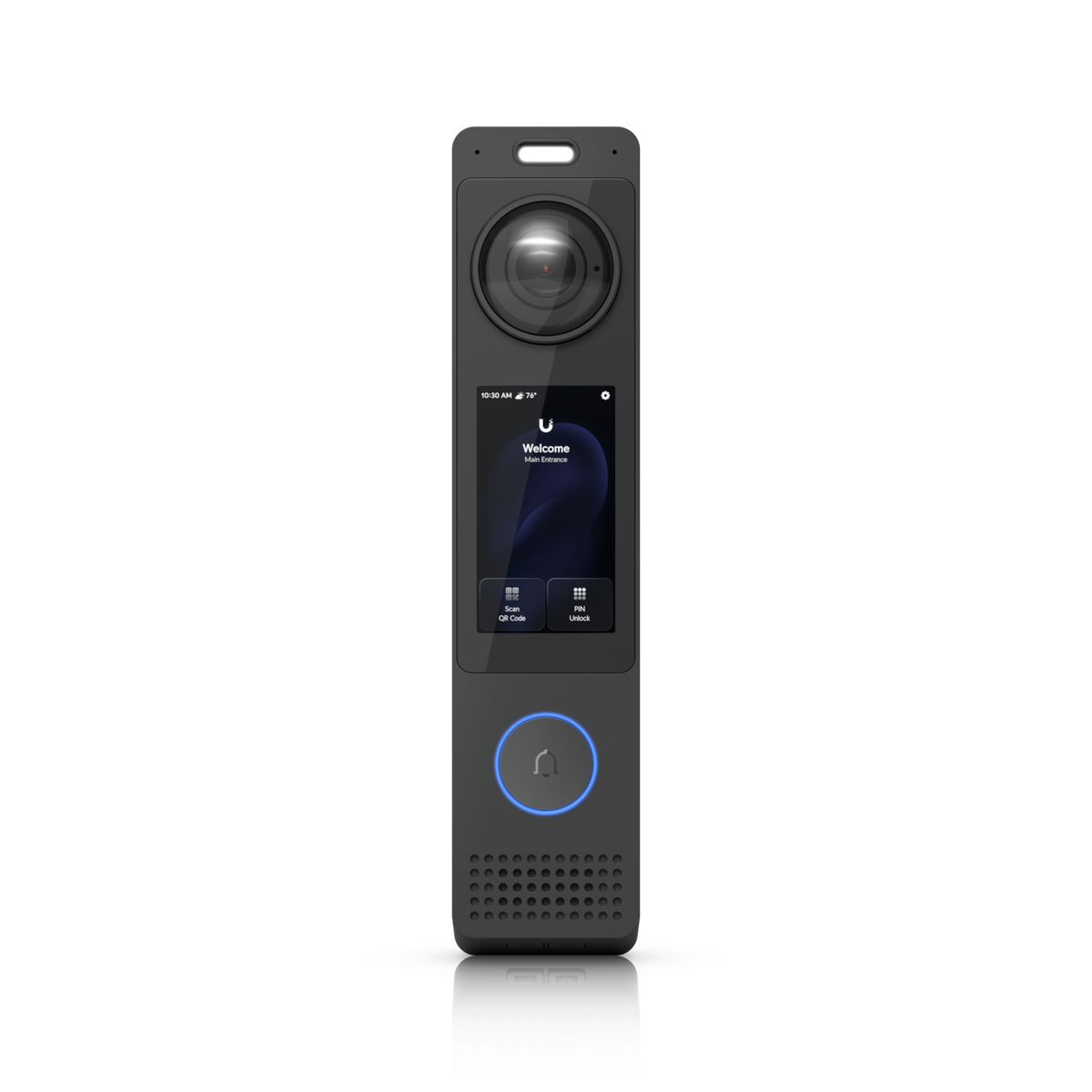 Ubiquiti UniFi Access UVC-G6-Pro-Entry – Portier vidéo 12 MP avec écran tactile, NFC, PoE+