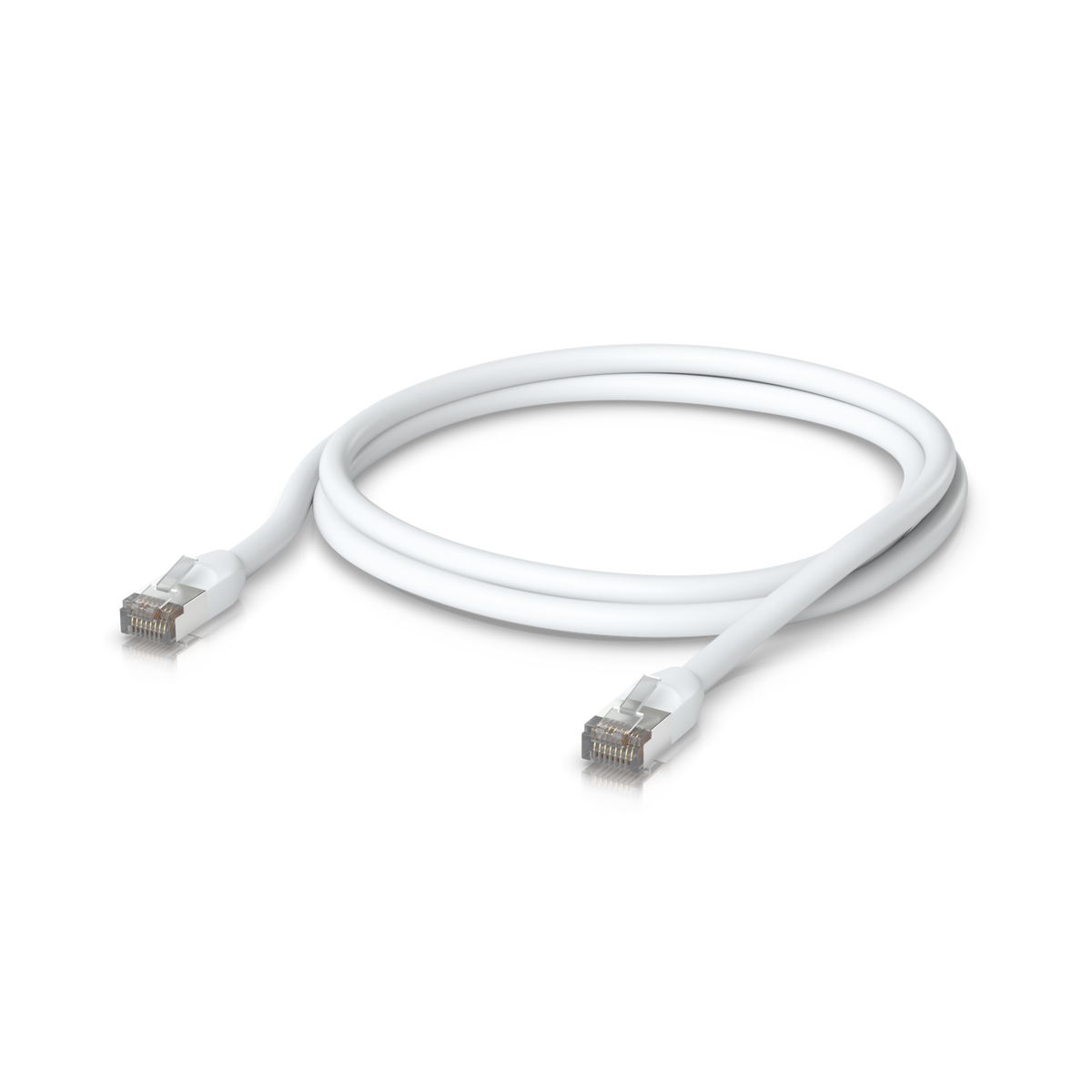 Ubiquiti UniFi UACC-Cable-Patch-Outdoor-2M-W – Cordon de brassage extérieur (blanc, 2 m)