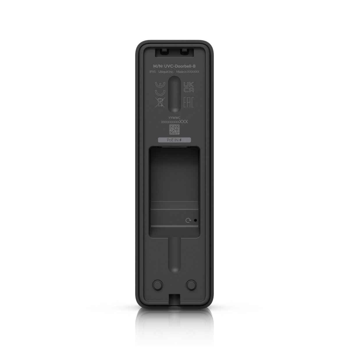 Ubiquiti UniFi Protect UVC-Doorbell-Lite-B – Sonnette vidéo PoE 5 MP (noir)