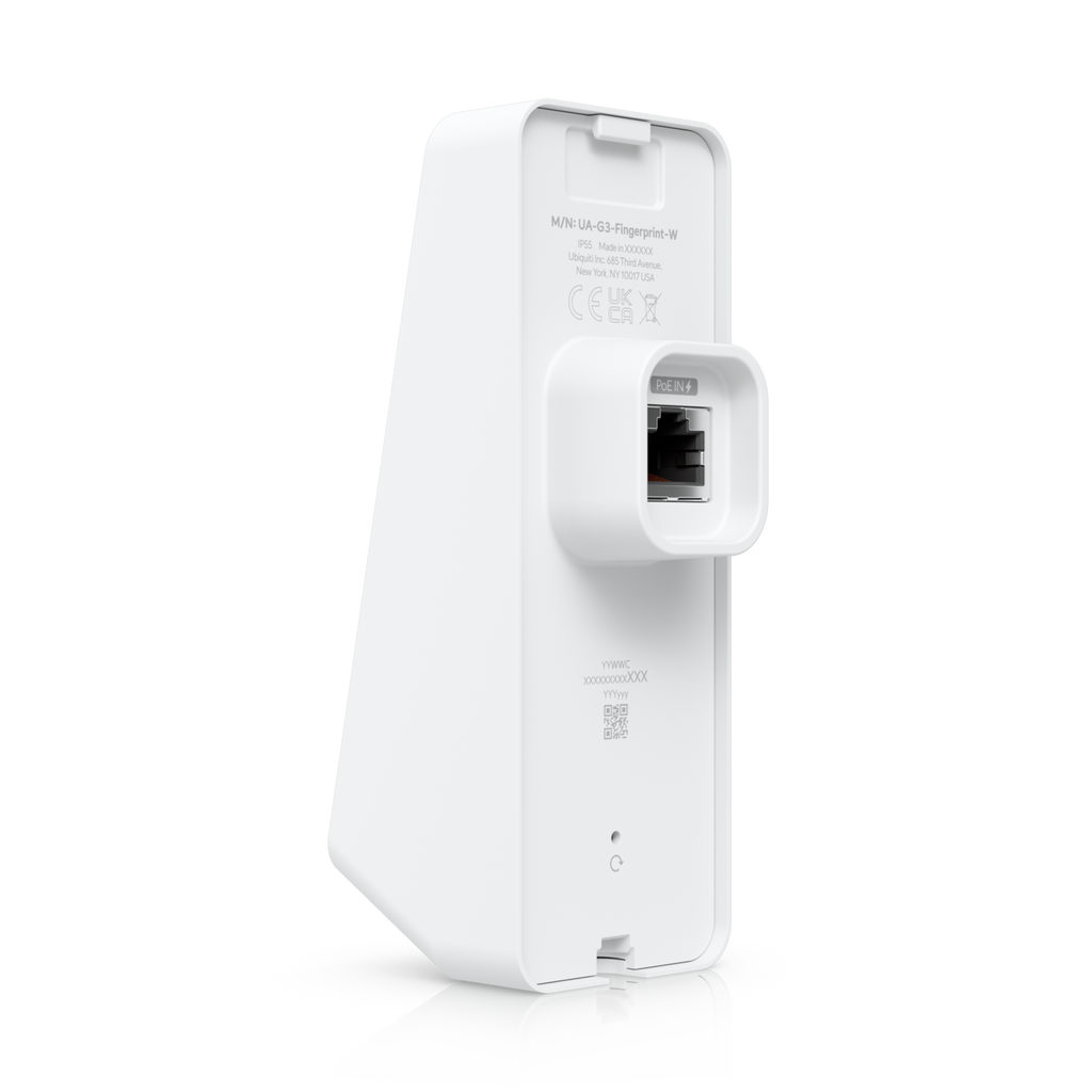 Ubiquiti UniFi Access UA-G3-Fingerprint-W – Lecteur biométrique empreinte + clavier + NFC (blanc)