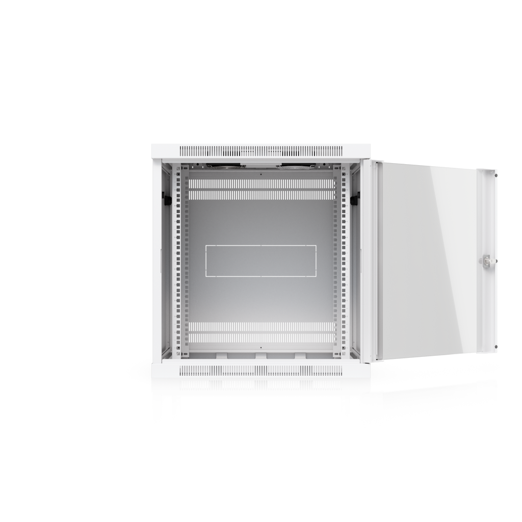 Ubiquiti UniFi UACC-Rack-12U-Wall-600-G-EU – Coffret mural 12U 600 mm porte vitrée