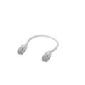 Ubiquiti UniFi UACC-Cable-Patch-EL-C6A-0.15M-W-10 – Cordon de brassage premium tressé Cat6A (0,15 m, lot de 10)