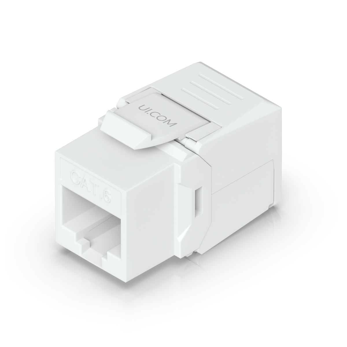 Ubiquiti UniFi UACC-Keystone-Jack-C6 – Embase keystone Cat6 sans outil (lot de 12)
