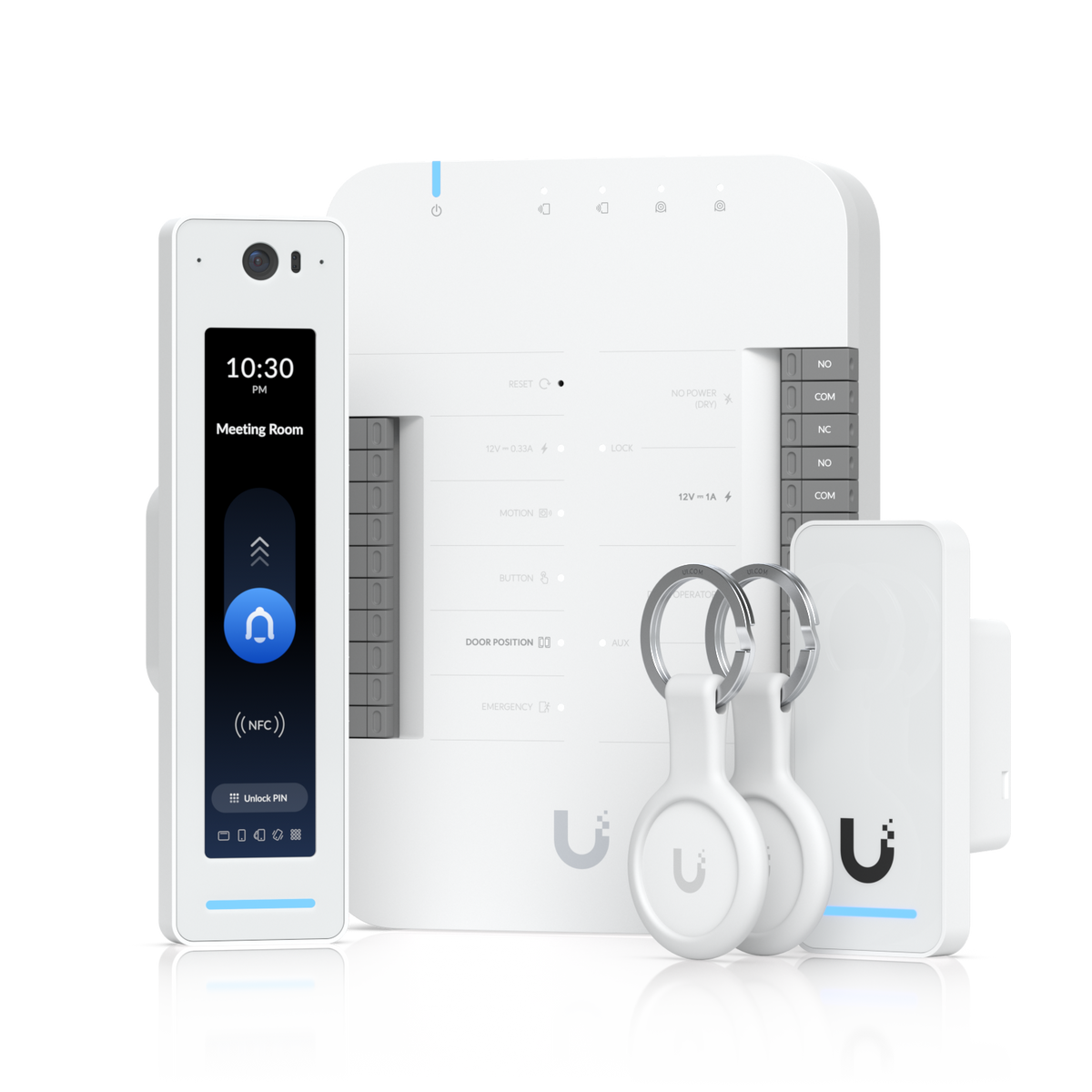 Ubiquiti UniFi Access UA-G2-SK-Pro – Kit 1 porte : hub + lecteurs G2 Pro et G2