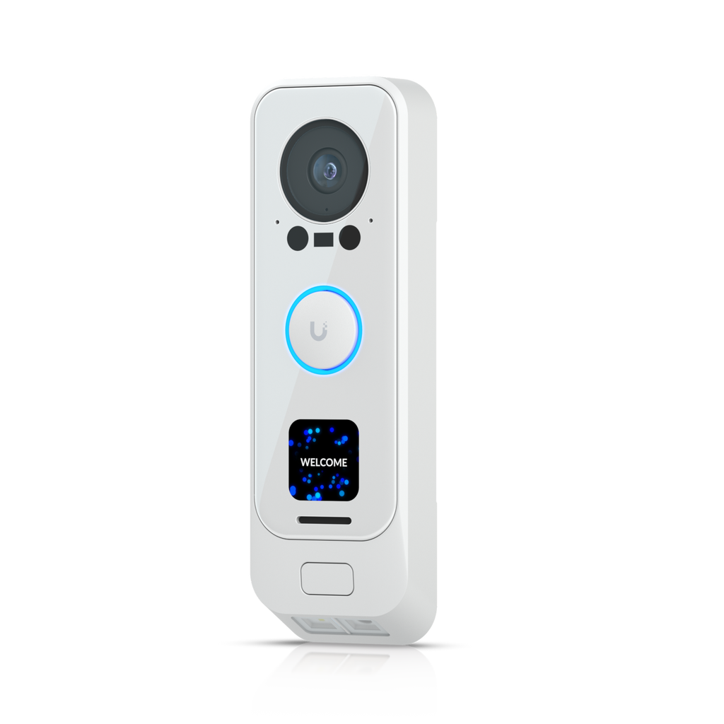 Ubiquiti UniFi Protect UVC-G4 Doorbell Pro-White-EU – Sonnette vidéo Wi-Fi avec caméra colis et écran (blanc)