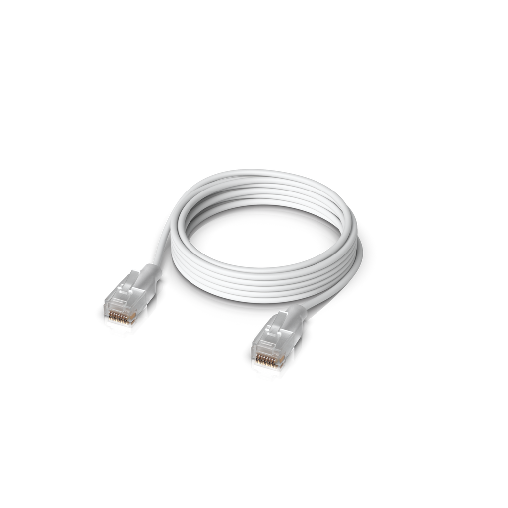Ubiquiti UniFi UACC-Cable-Patch-EL-2M-W – Cordon de brassage Etherlighting (2 m)