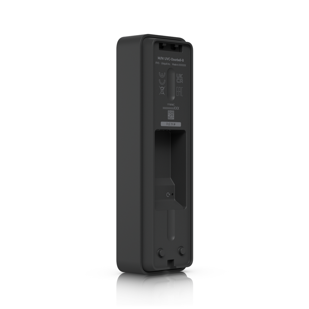 Ubiquiti UniFi Protect UVC-Doorbell-Lite-B – Sonnette vidéo PoE 5 MP (noir)