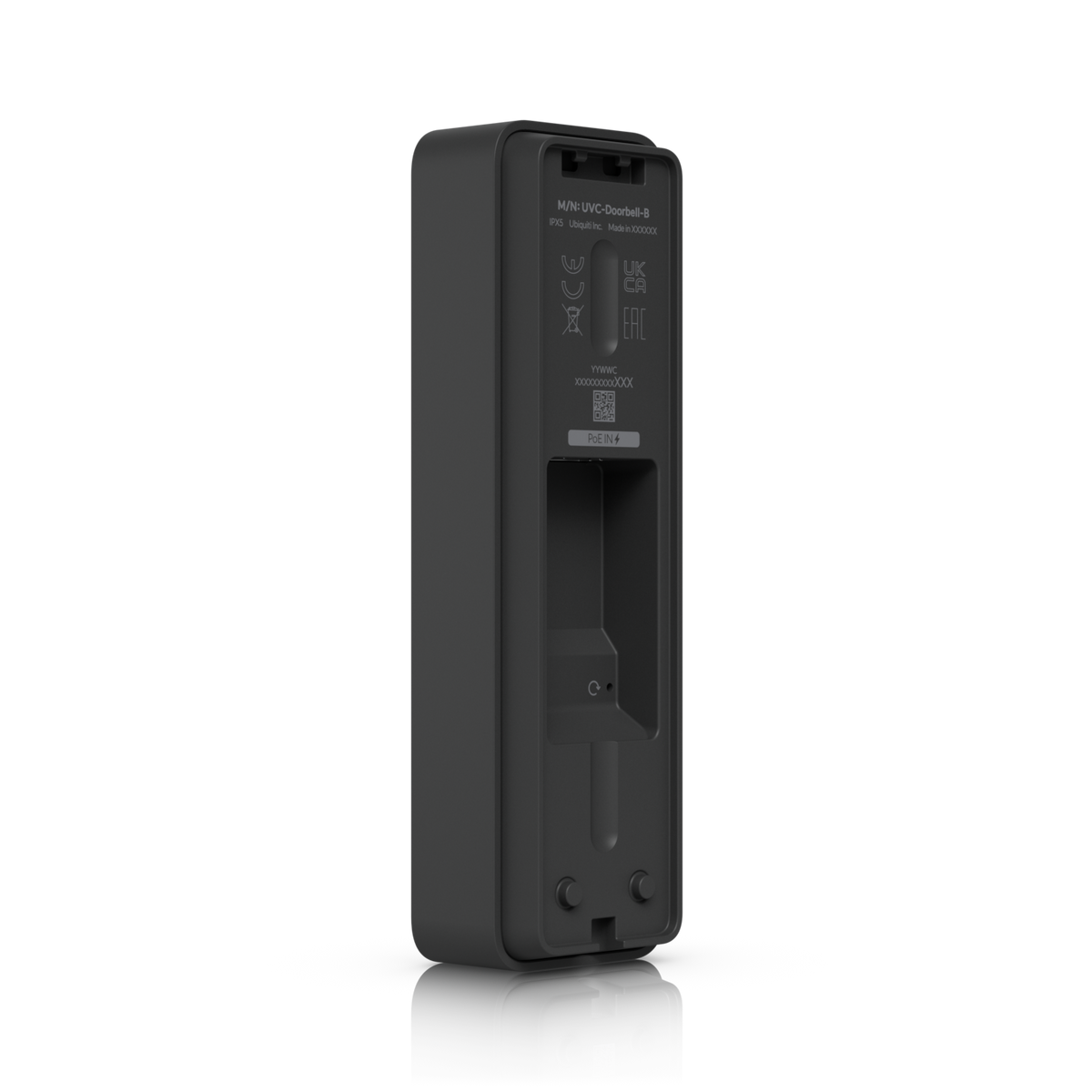 Ubiquiti UniFi Protect UVC-Doorbell-Lite-B – Sonnette vidéo PoE 5 MP (noir)