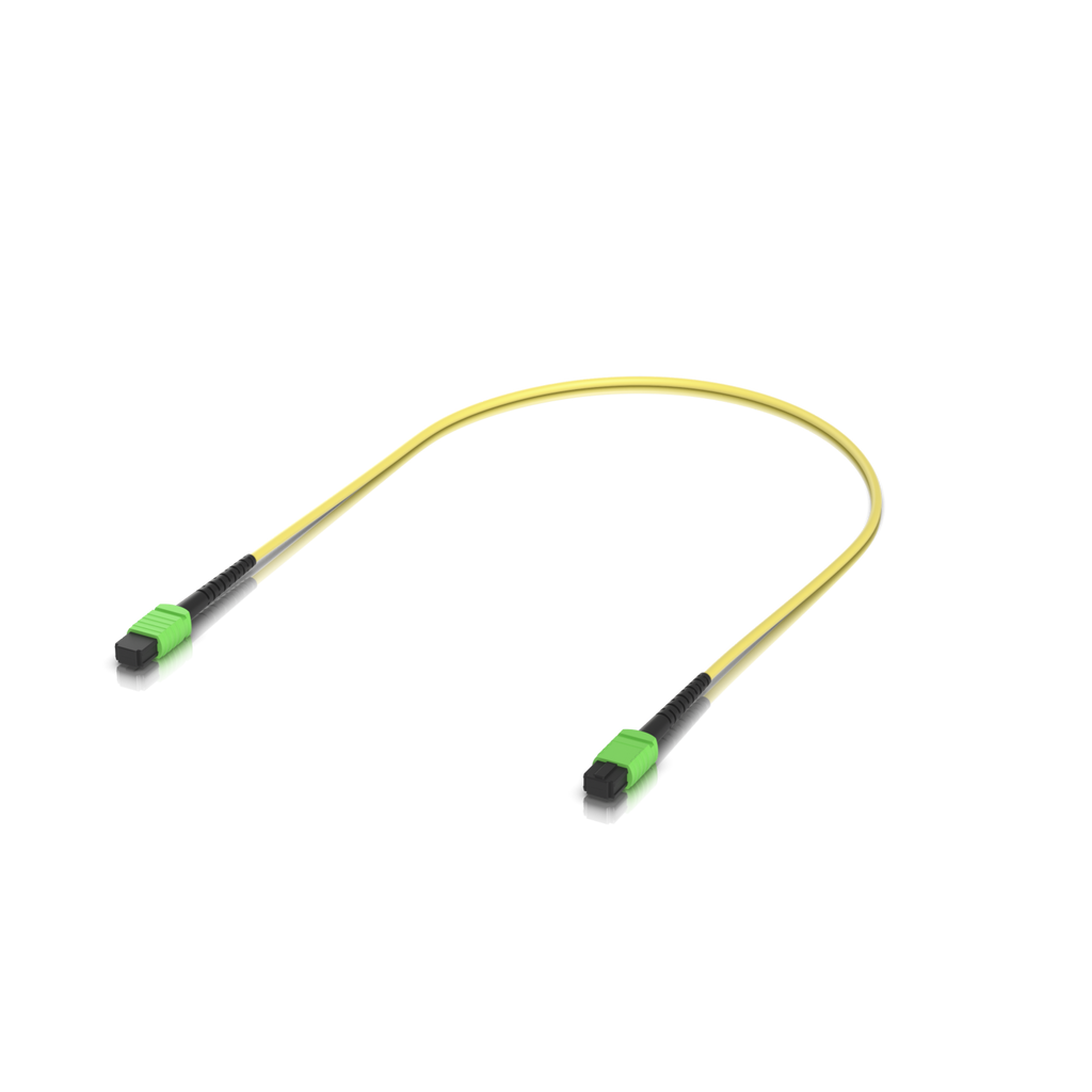 Ubiquiti UniFi UACC-OFC-SA-MPMP-0.5M-10 – Jarretière fibre OS2 MPO-12 APC (0,5 m, lot de 10)