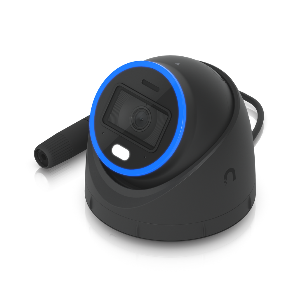 Ubiquiti UniFi Protect UVC-AI-Turret-B – Caméra tourelle 4K IA, IR 40 m, PoE+ (noir)