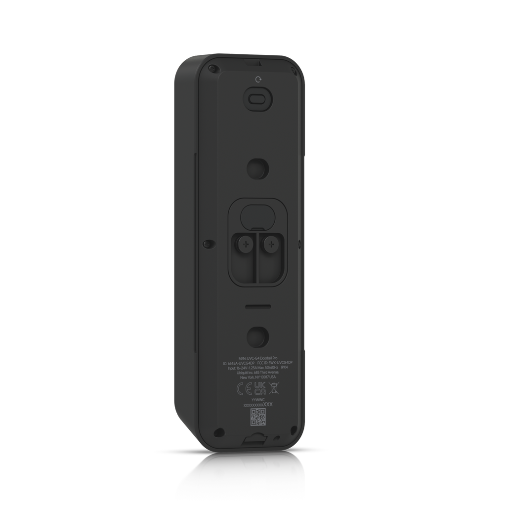 Ubiquiti UniFi Protect UVC-G4 Doorbell Pro-EU – Sonnette vidéo Wi-Fi avec caméra colis et écran (noir)
