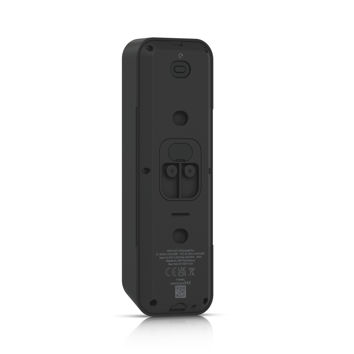 Ubiquiti UniFi Protect UVC-G4 Doorbell Pro-EU – Sonnette vidéo Wi-Fi avec caméra colis et écran (noir)