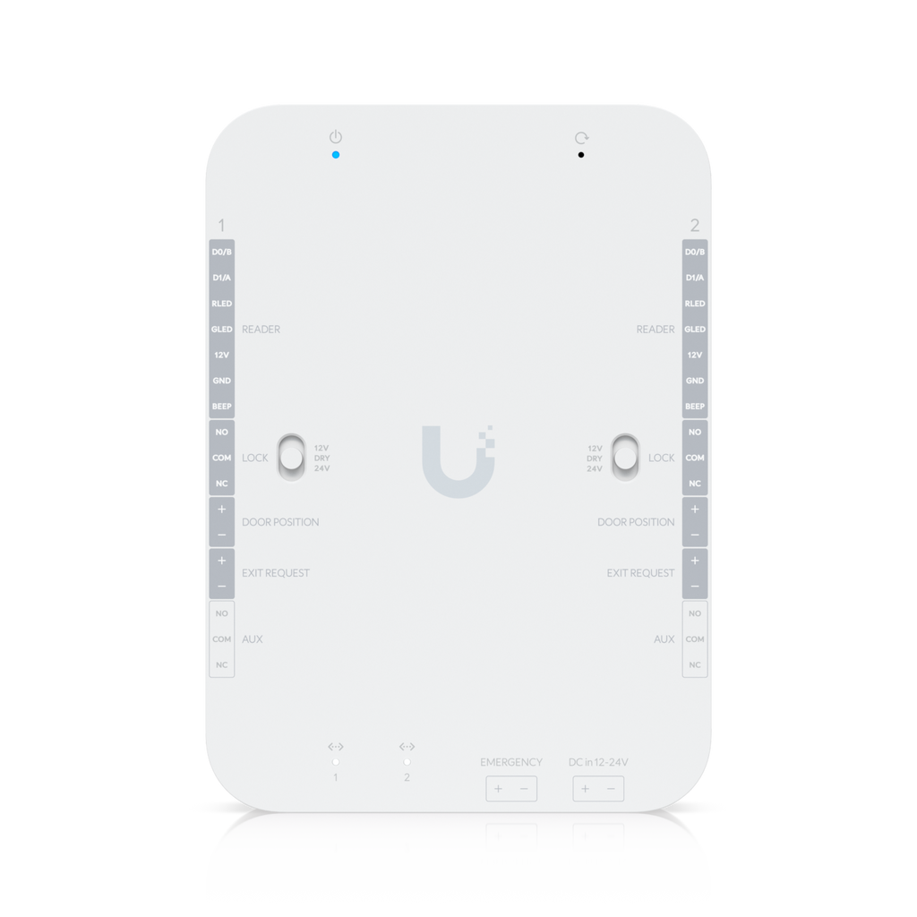 Ubiquiti UniFi Access UA-Retrofit-Hub-2 – Contrôleur 2 portes Wiegand / OSDP