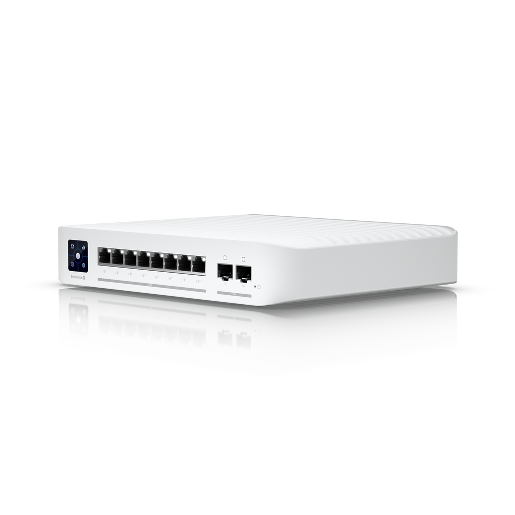 Ubiquiti UniFi USW-Enterprise-8-PoE-EU – Switch Enterprise 8 PoE 2,5 GbE