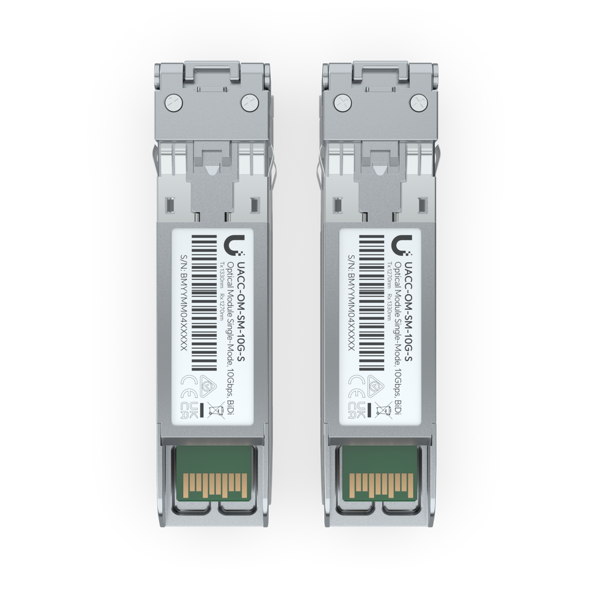 Ubiquiti UniFi UACC-OM-SM-10G-S-20 – Module optique SFP+ 10G BiDi monomode (lot de 20)