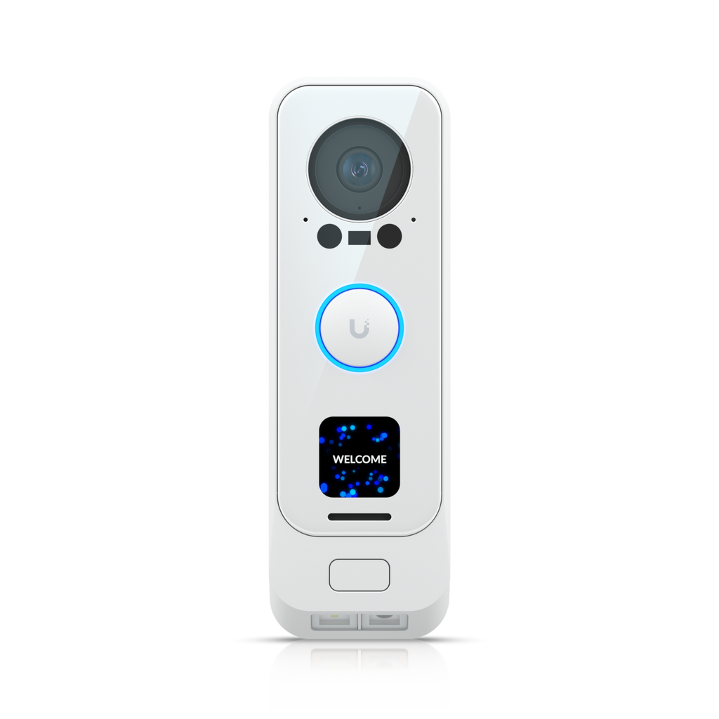 Ubiquiti UniFi Protect UVC-G4 Doorbell Pro-White-EU – Sonnette vidéo Wi-Fi avec caméra colis et écran (blanc)