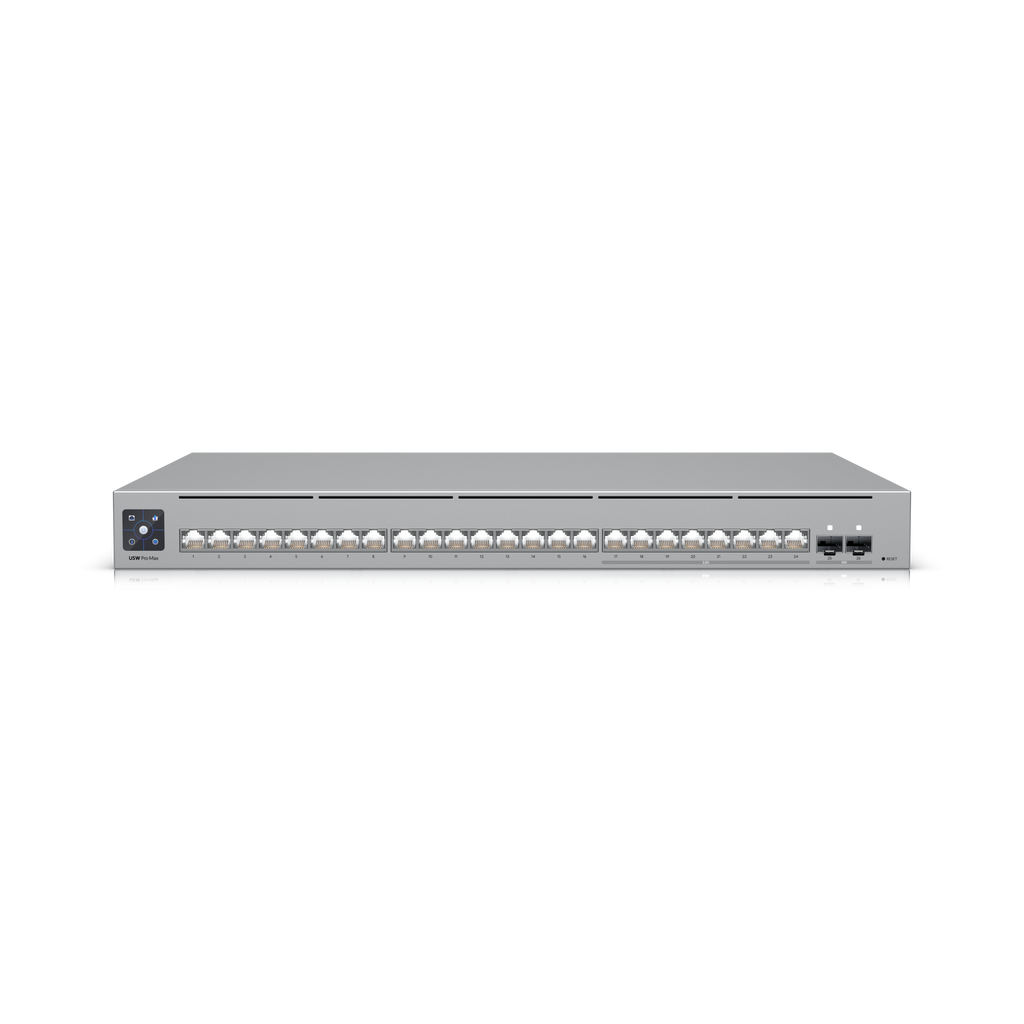 Ubiquiti UniFi USW-Pro-Max-24-EU – Switch Pro Max 24 2,5 GbE (sans PoE)