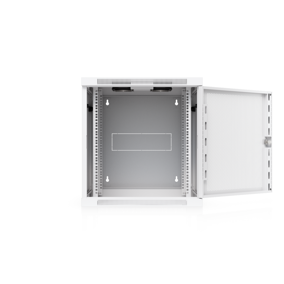 Ubiquiti UniFi UACC-Rack-12U-Wall-SW-P-EU – Coffret mural 12U pivotant porte perforée
