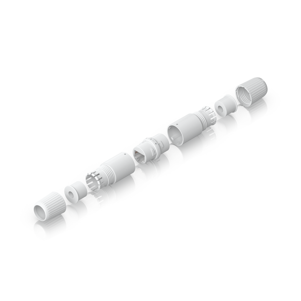 Ubiquiti UniFi UACC-RJ45-Coupler-C6A-Outdoor – Coupleur RJ45 étanche extérieur (lot de 2)