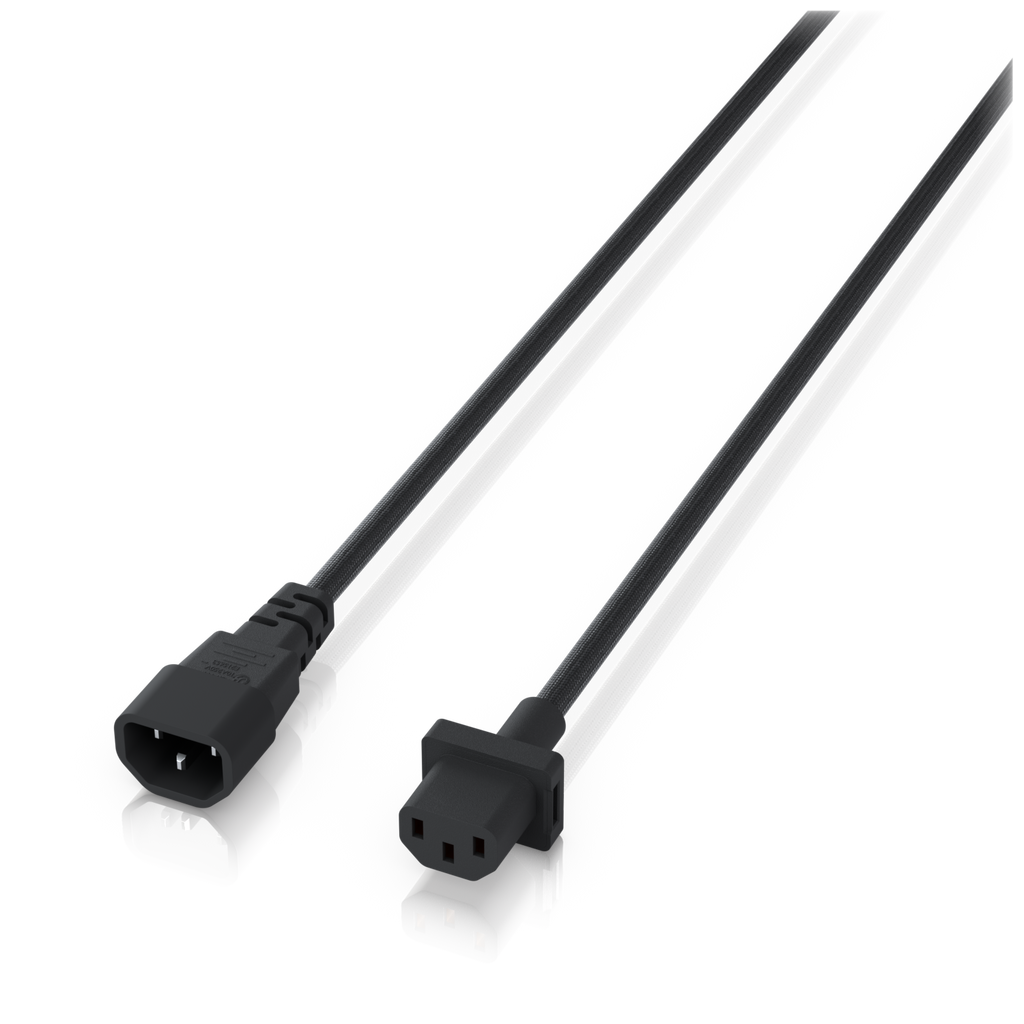 Ubiquiti UniFi UACC-Cable-C13-C14 – Câble d'alimentation C13-C14 tressé 1,8 m