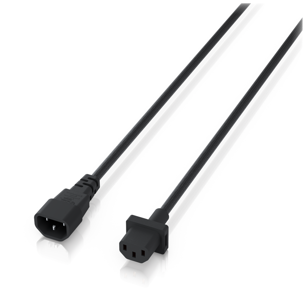 Ubiquiti UniFi UACC-Cable-C13-C14 – Câble d'alimentation C13-C14 tressé 1,8 m