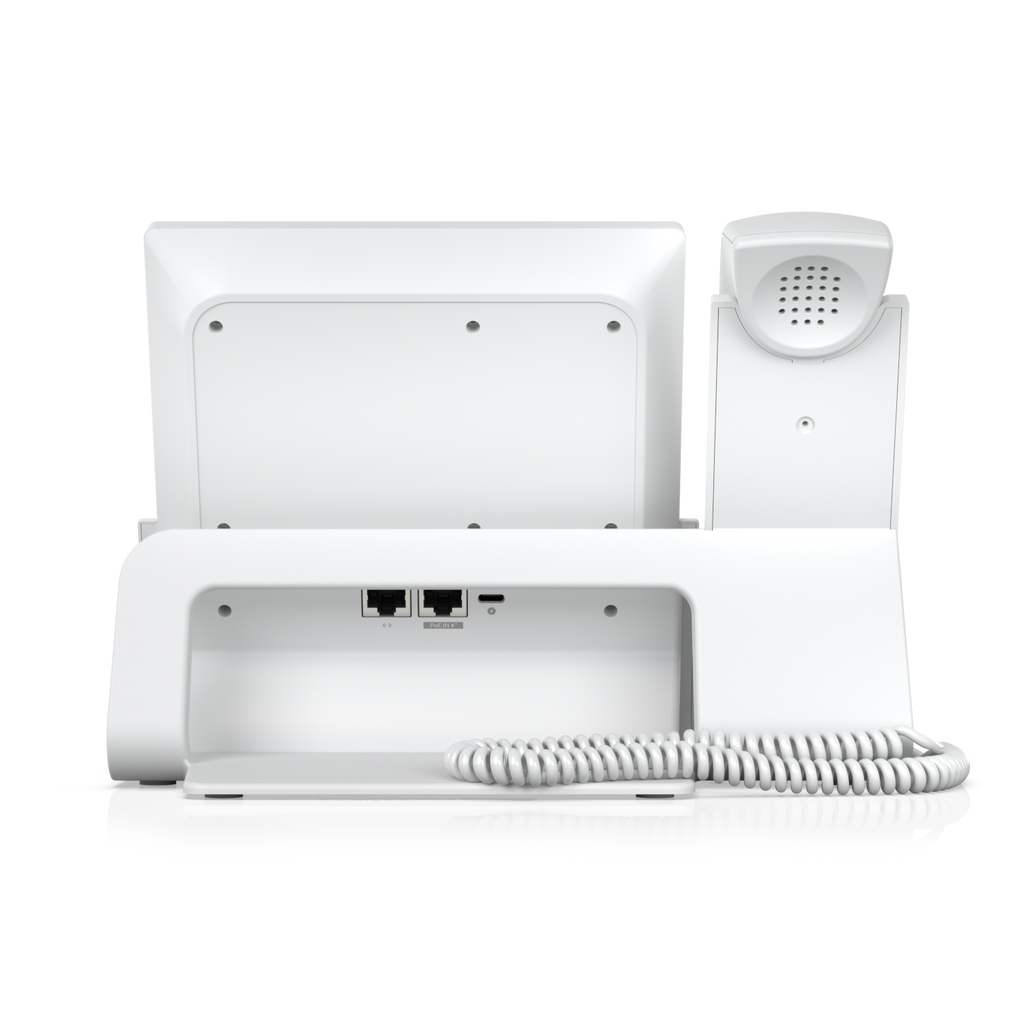 Ubiquiti UniFi Talk UTP-TouchMax-White-U – Téléphone IP de bureau G2 écran tactile 7" (blanc)
