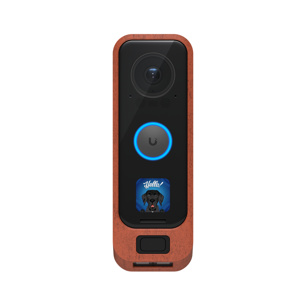 Ubiquiti UniFi Protect UACC-G4-DB-Pro-Cover-Brick – Coque décorative pour G4 Doorbell Pro (brique)