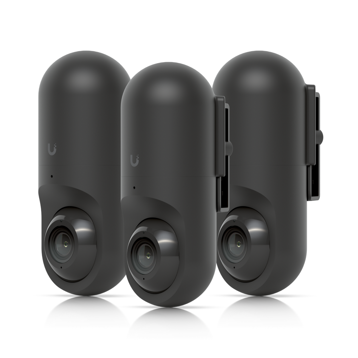 Ubiquiti UniFi Protect UACC-Flex-Cam-PWM-Black-3 – Support mural / poteau pour caméras Flex (noir, lot de 3)
