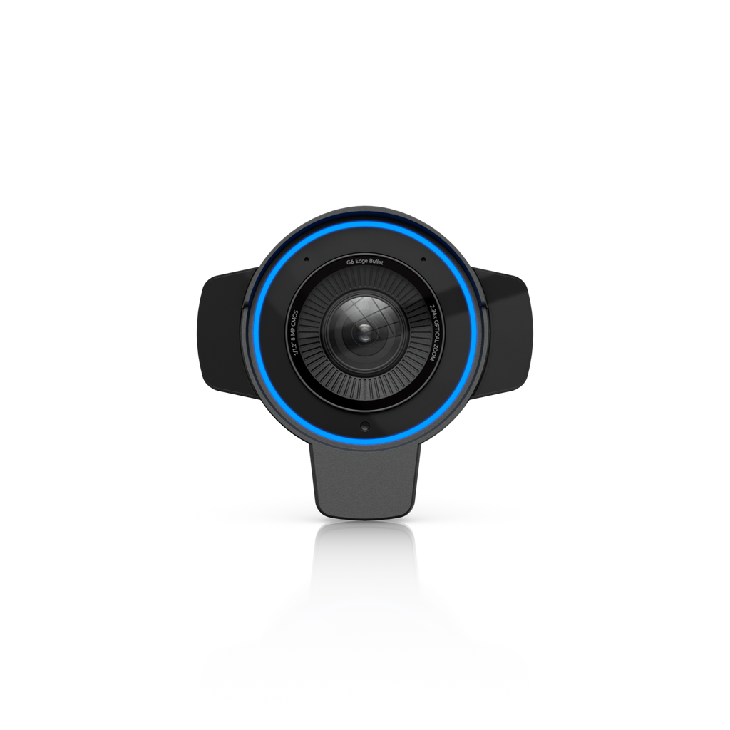 Ubiquiti UniFi Protect UVC-G6-Edge-Bullet – Caméra bullet 4K autonome, zoom 2,36x, IR 60 m, PoE+ (blanc)