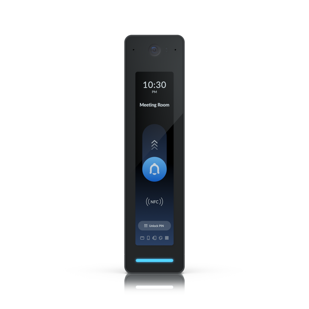 Ubiquiti UniFi Access UA-G2-Pro-Black – Lecteur NFC / interphone avec écran et caméra (noir)