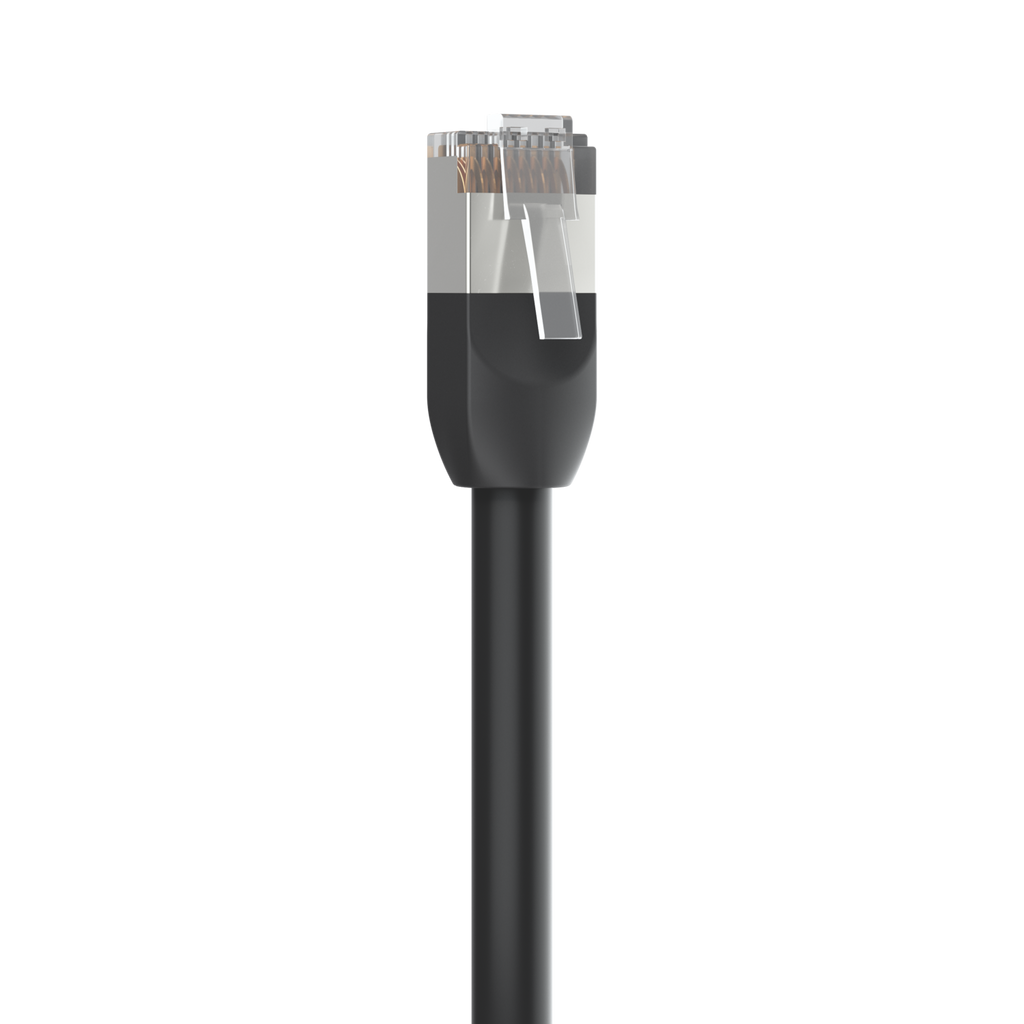 Ubiquiti UniFi UACC-Cable-Patch-Outdoor-1M-BK – Cordon de brassage extérieur (noir, 1 m)