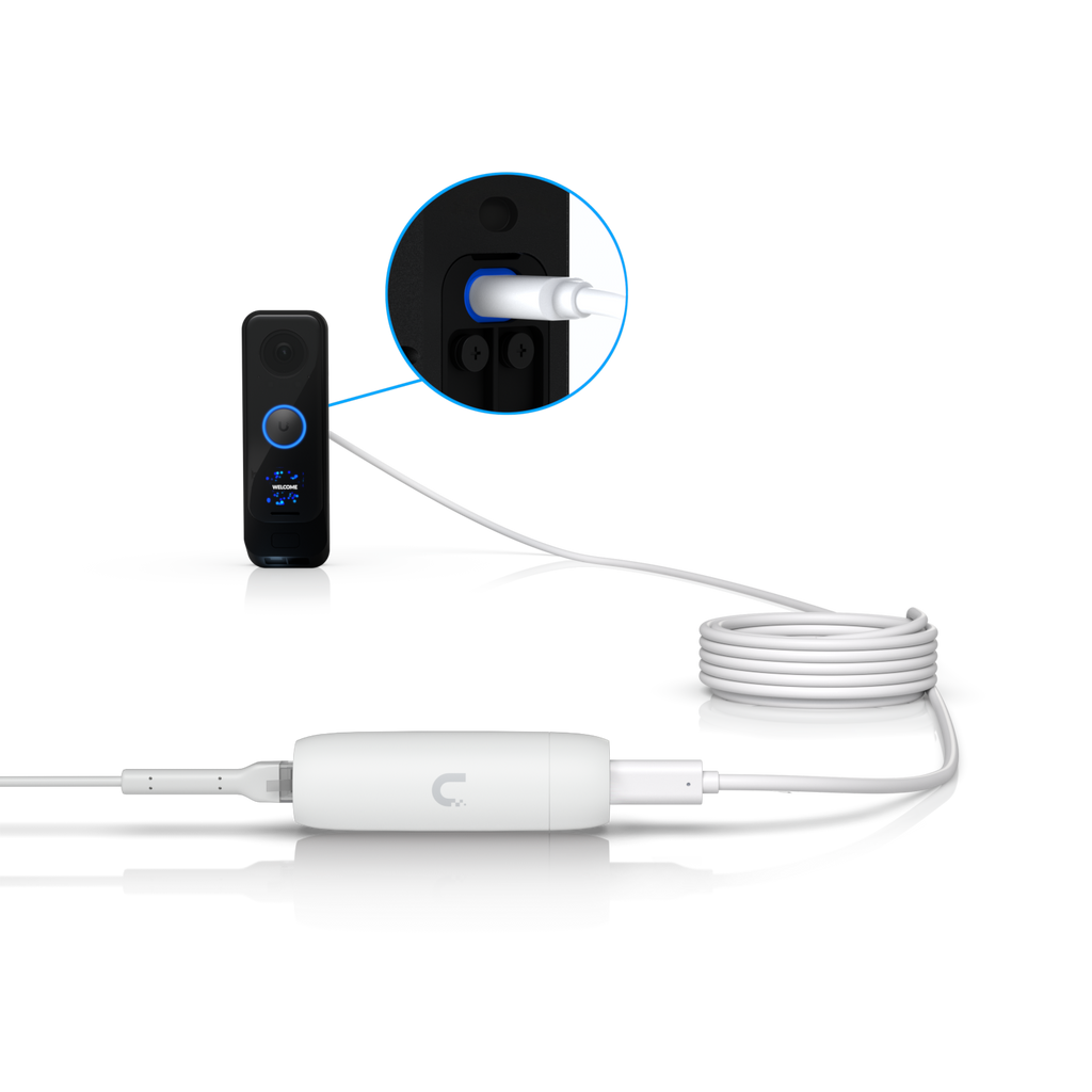 Ubiquiti UniFi Protect UACC-G4-DBP-Cable-USB-7M – Câble USB-C 7 m pour G4 Doorbell Pro