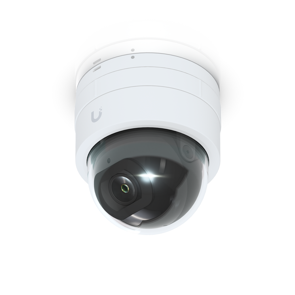 Ubiquiti UniFi Protect UVC-G5-Dome-Ultra – Mini-dôme 2K intérieur ultra-compact, PoE (blanc)