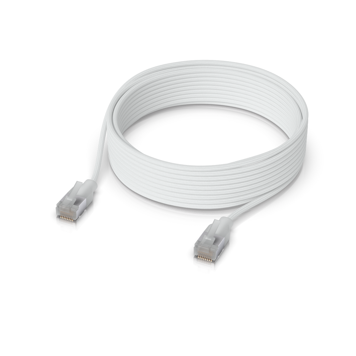 Ubiquiti UniFi UACC-Cable-Patch-EL-C6A-5M-W – Cordon de brassage premium tressé Cat6A (5 m)