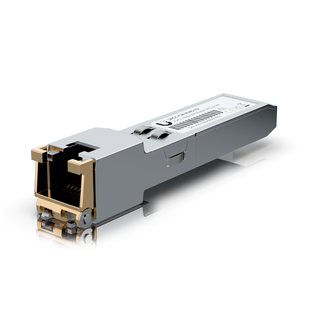Ubiquiti UniFi UACC-CM-RJ45-1G – Module SFP vers RJ45 1G