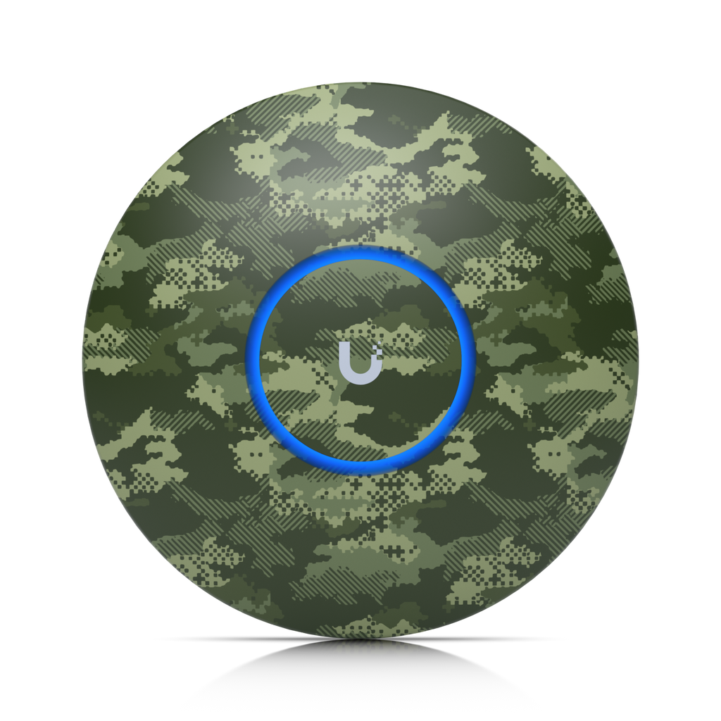 Ubiquiti UniFi nHD-cover-Camo-3 – Coque décorative pour U6+, U6 Lite et nanoHD (lot de 3, camouflage)