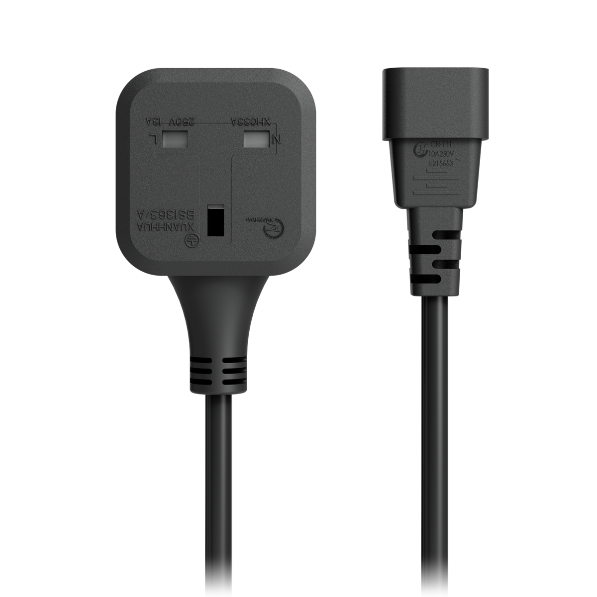 Ubiquiti UniFi UACC-Cable-C14-SK-G – Câble adaptateur C14 vers prise type G (UK)